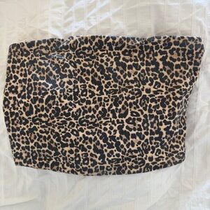 Bershka Cheetah Tube Top